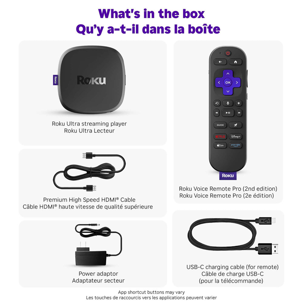 Roku Ultra 4850CA 4k Streaming Player