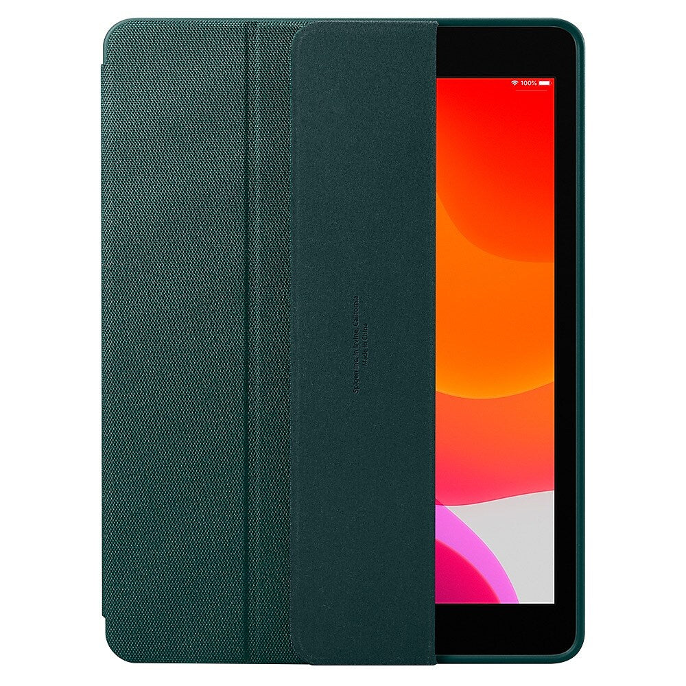 Spigen Urban Fit Folio Case for 10.2" iPad Midnight Green