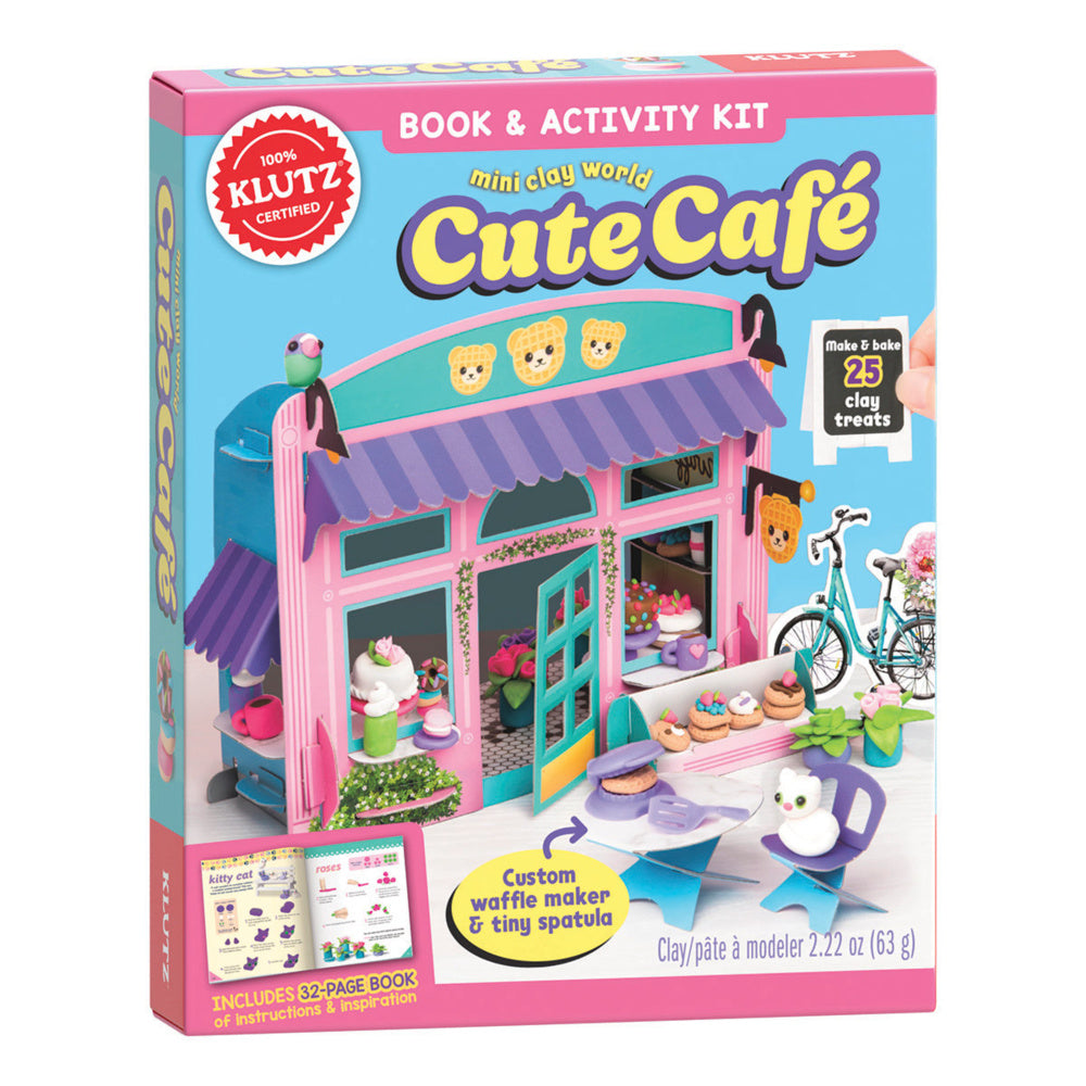 Klutz Mini Clay World Cute Cafe Book and Activity Kit