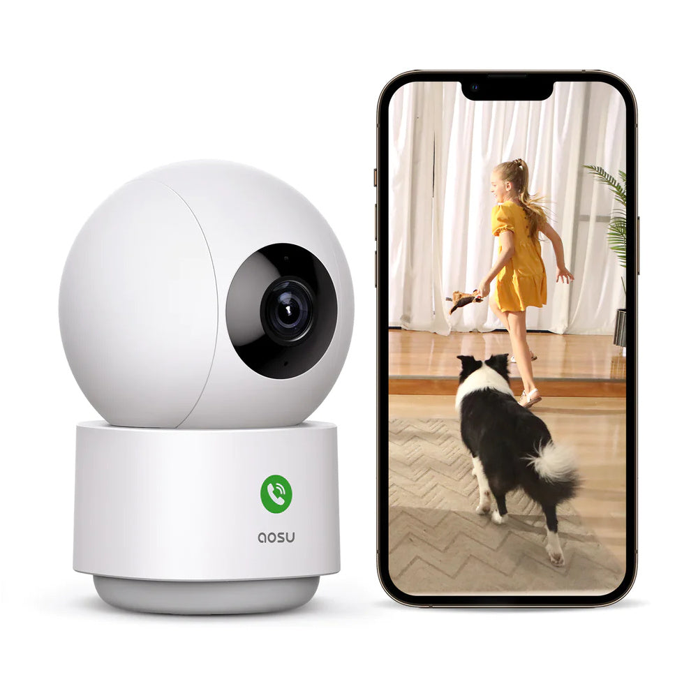 Aosu C2E 4MP Wireless Dual-Band Wi-Fi Smart Indoor Camera