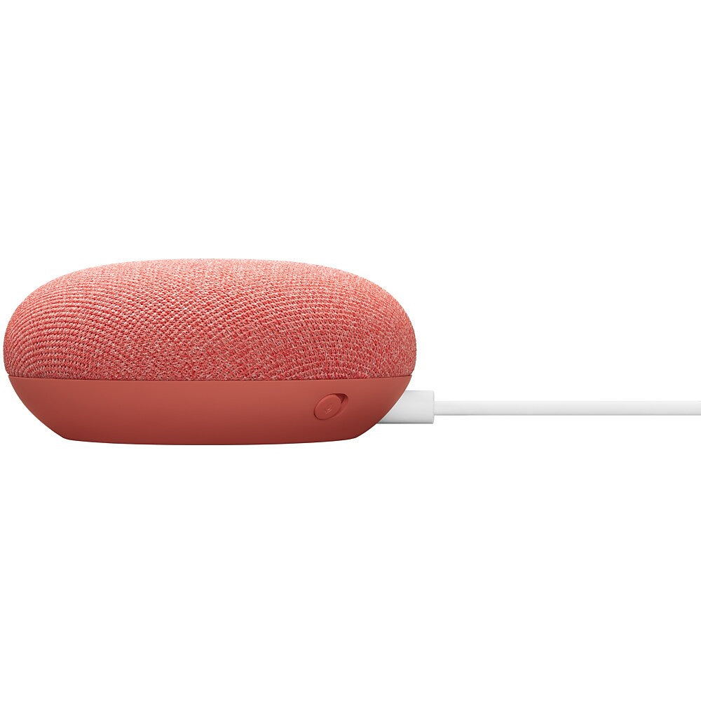 Google Nest Mini GA01141-CA Smart Speaker Coral