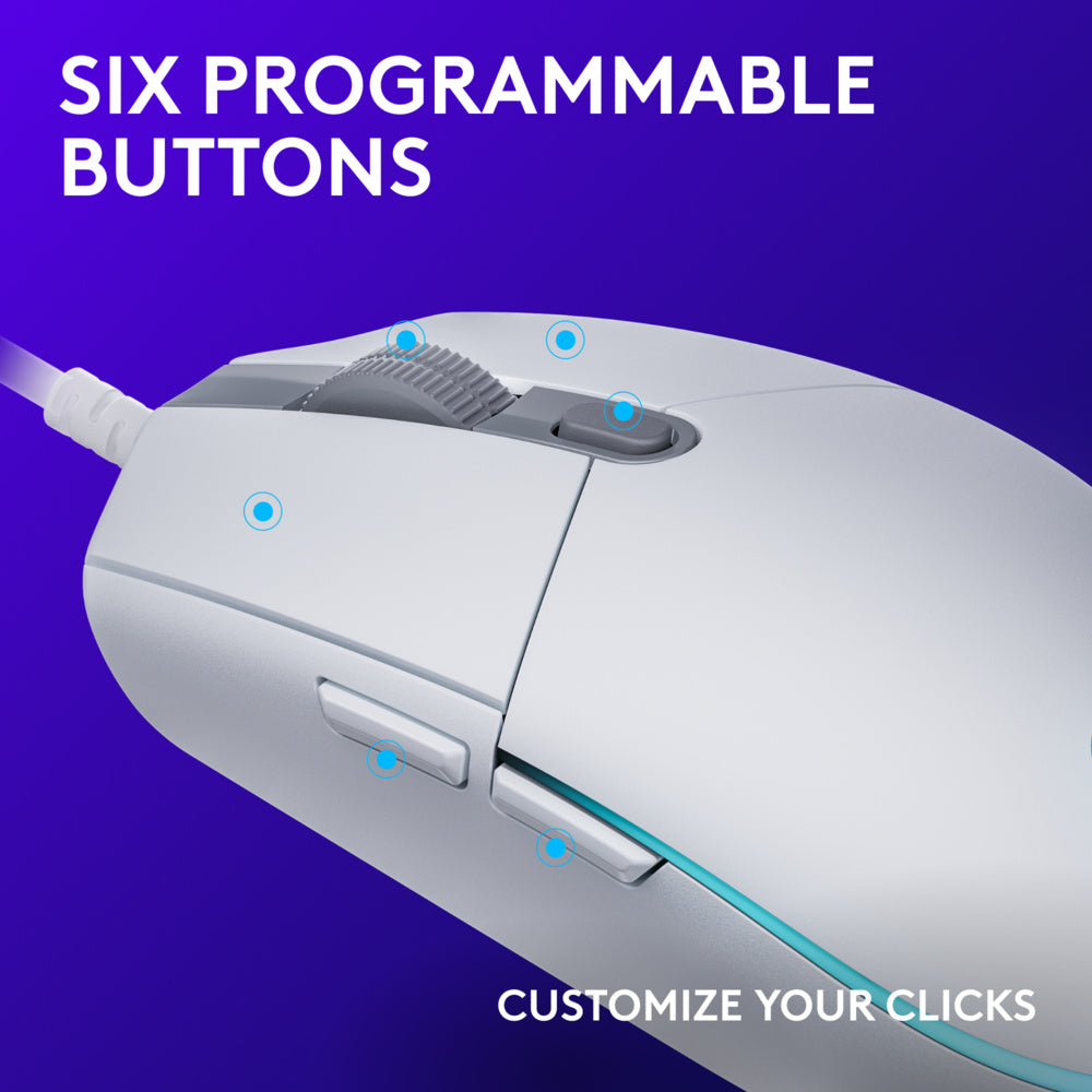 Logitech G203 LightSync RGB Gaming Mouse