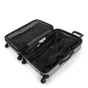 Bugatti HLG2015BU-Silver 2-Piece Hard Luggage