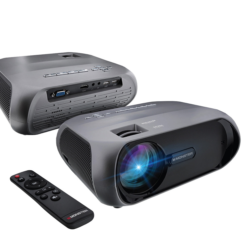 Monster Vision Image Stream+ MHV1-1052-CAN Projector Black