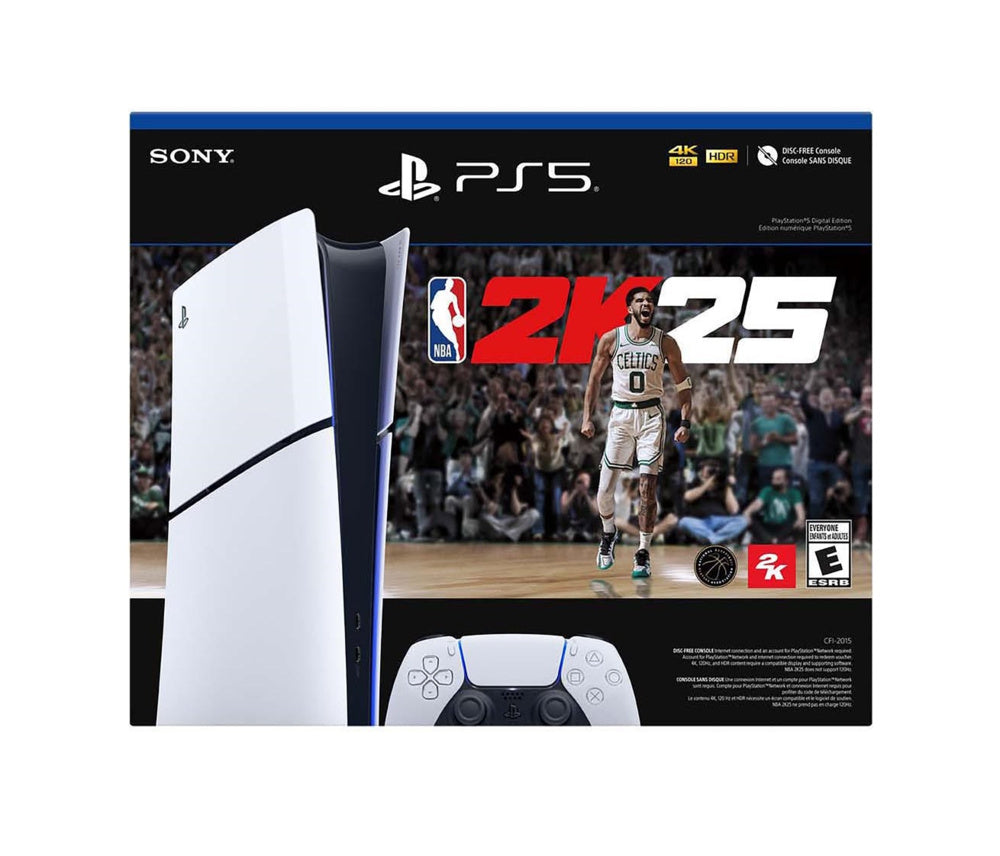 PlayStation 5 Digital Edition NBA 2K25 Gaming Console