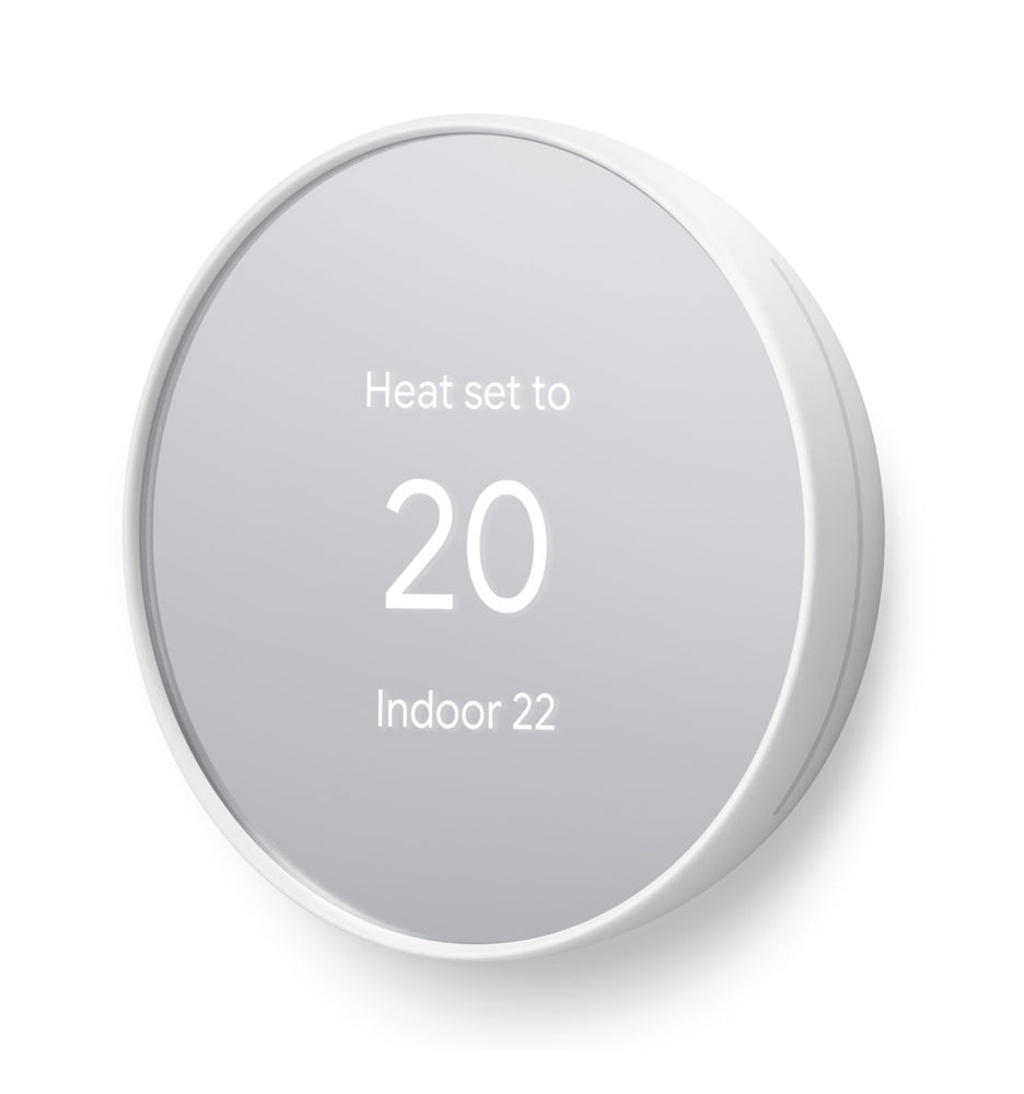 Google Nest G4CVZ Smart Thermostat Snow