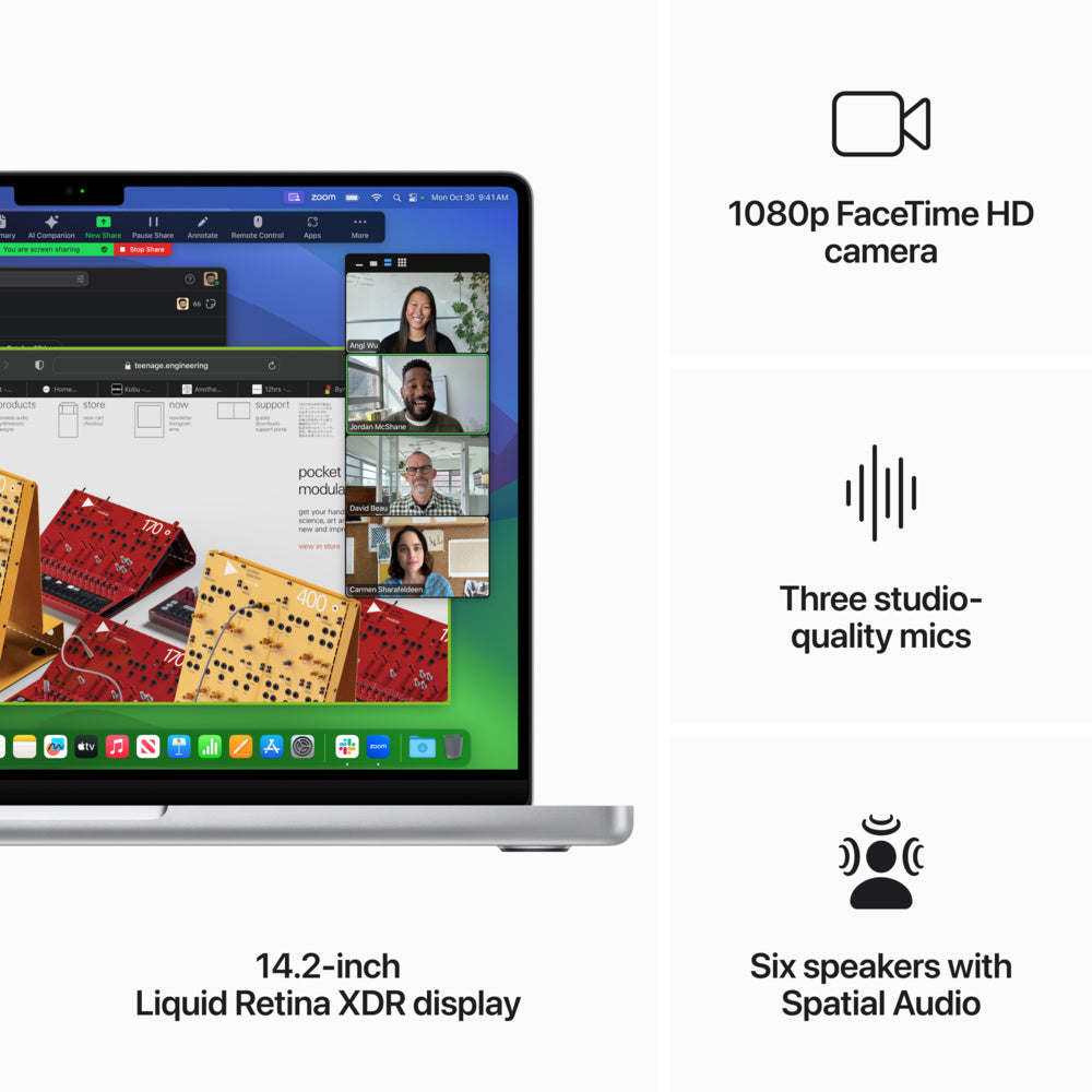 Apple MacBook Pro MRX63C/A 14.2" Silver French/English