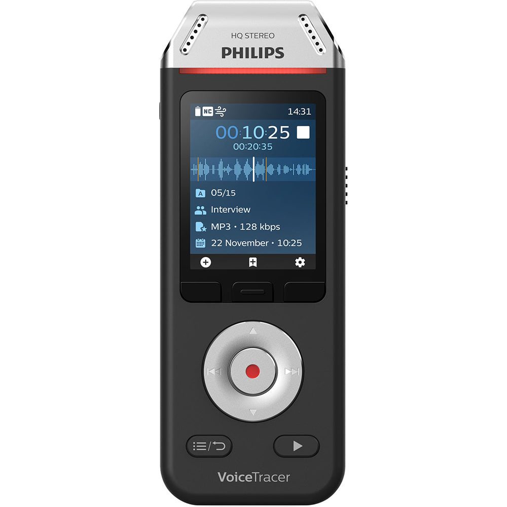 Phillips DVT2110 VoiceTracer Audio Recorder