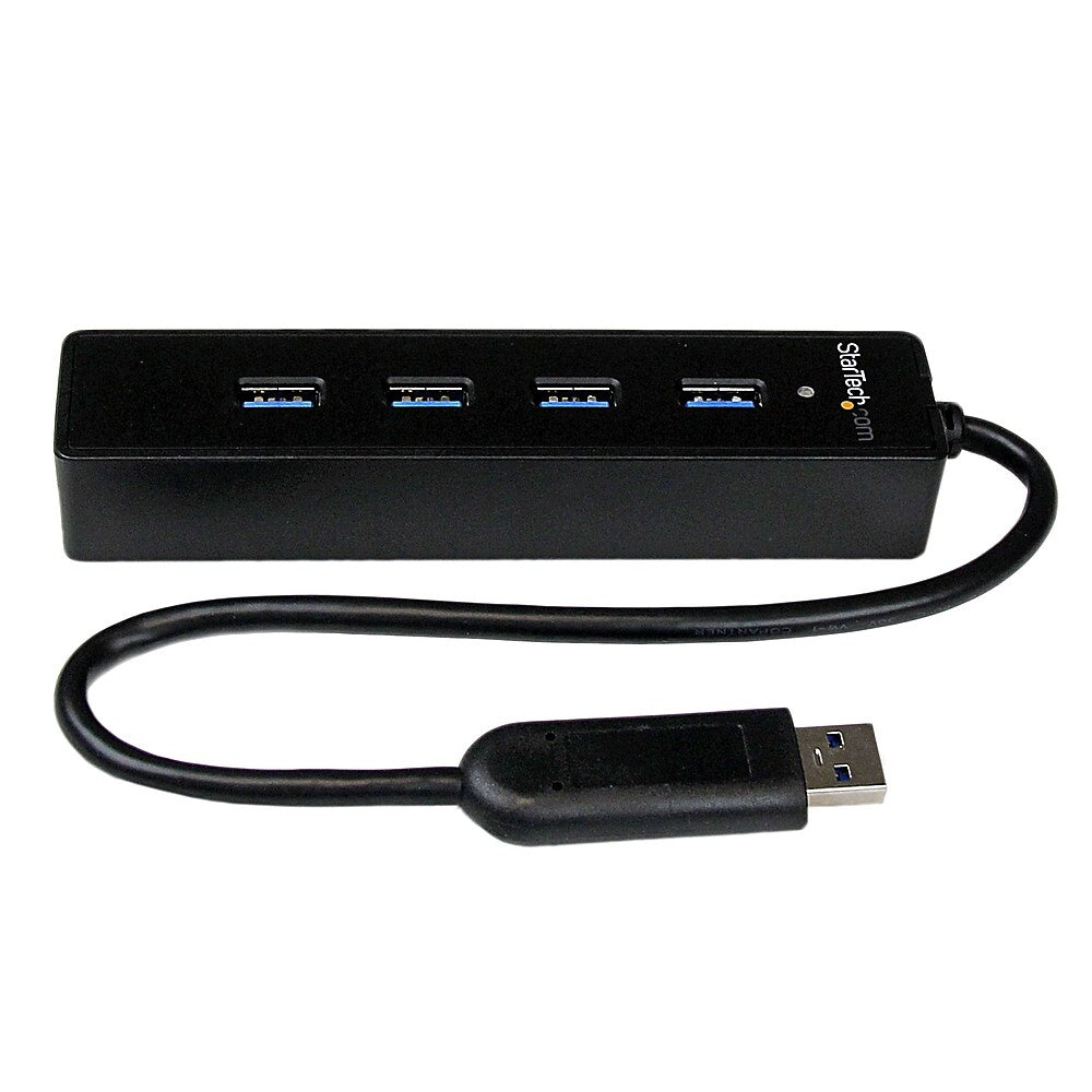 StarTech ST4300PBU3 Portable 4 Port USB Hub