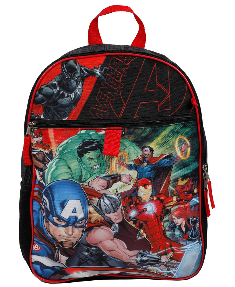 Bioworld Avengers 5-Piece Youth Backpack Set