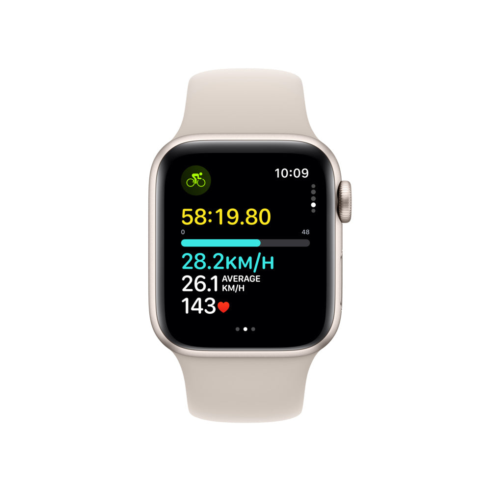 Apple Watch SE MR9V3CL/A 40mm Starlight M/L