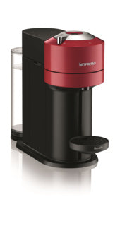 Nespresso Vertuo Next Coffee and Espresso Breville Machine with Aeroccino Red