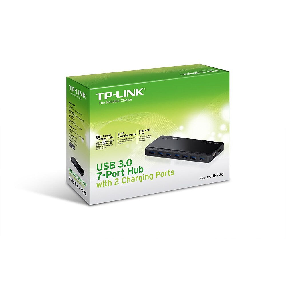 TP-Link UH720 USB 3.0 7-Port Hub with 2 Charging Ports