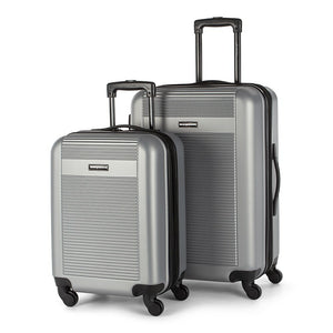 Bugatti HLG2015BU-Silver 2-Piece Hard Luggage
