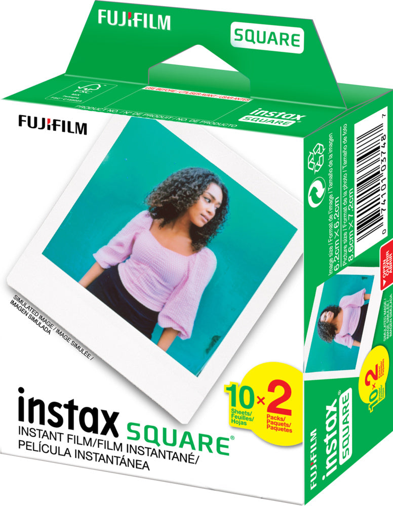 FujiFilm Instax Square Instant Film 20 Pack