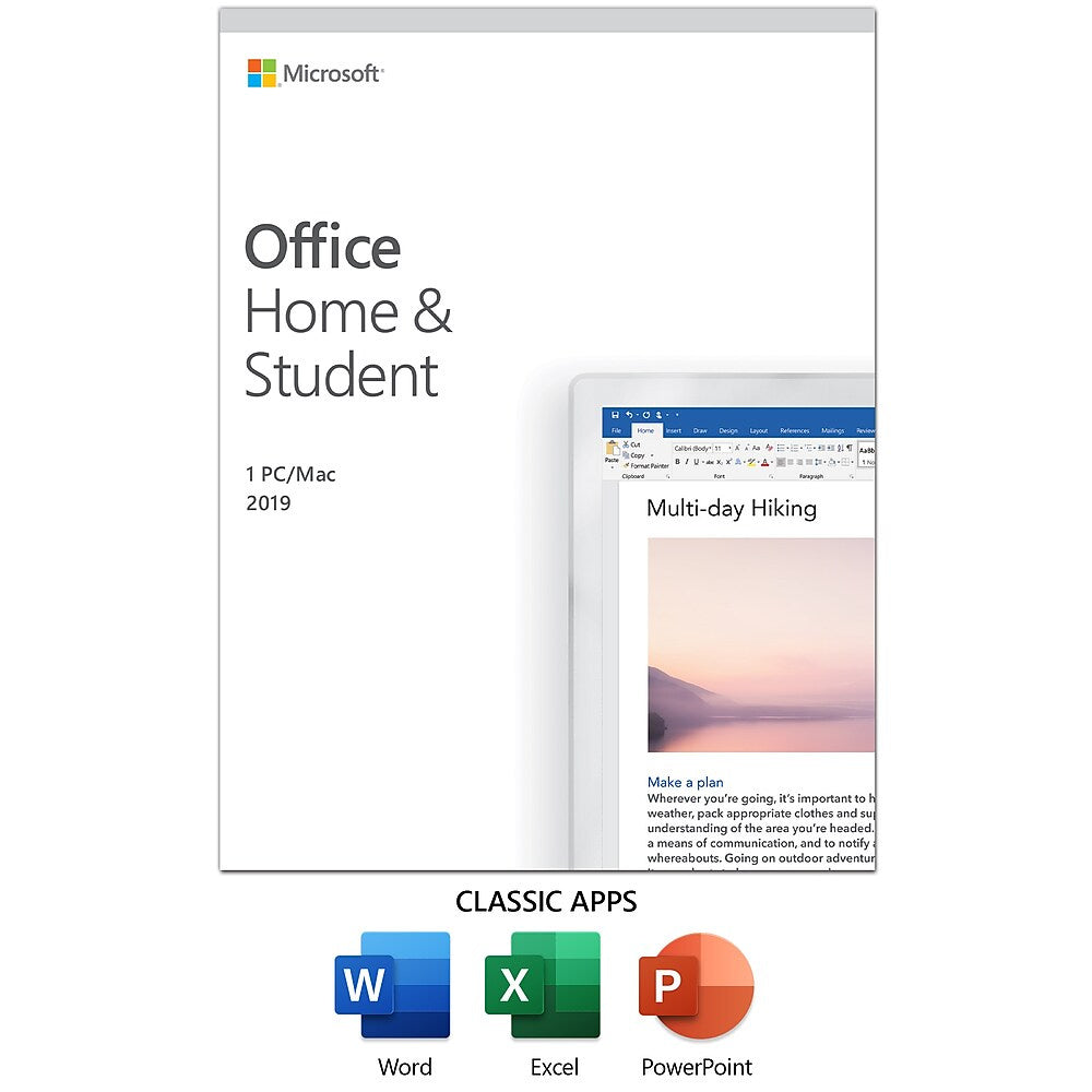 Microsoft Office 79G-05029 Home and Student 2019 English