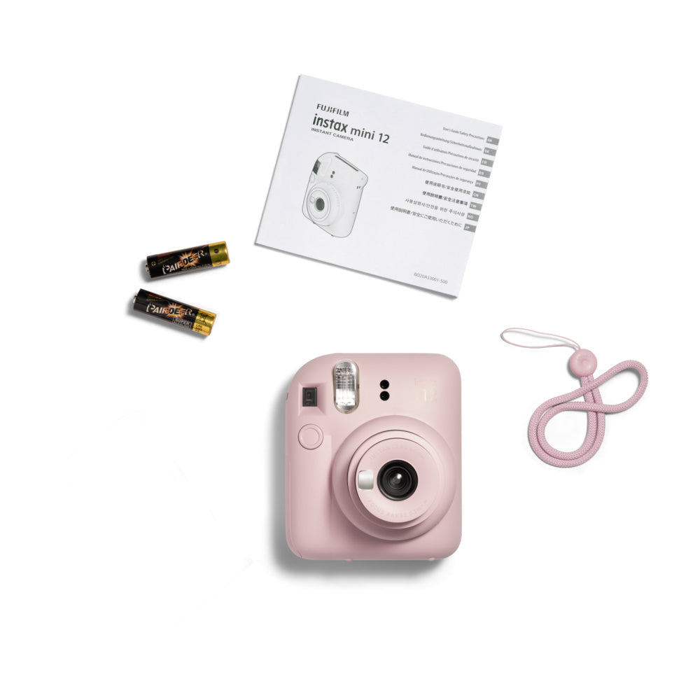 Fujifilm Instax Mini 12 Instant Camera Blossom Pink