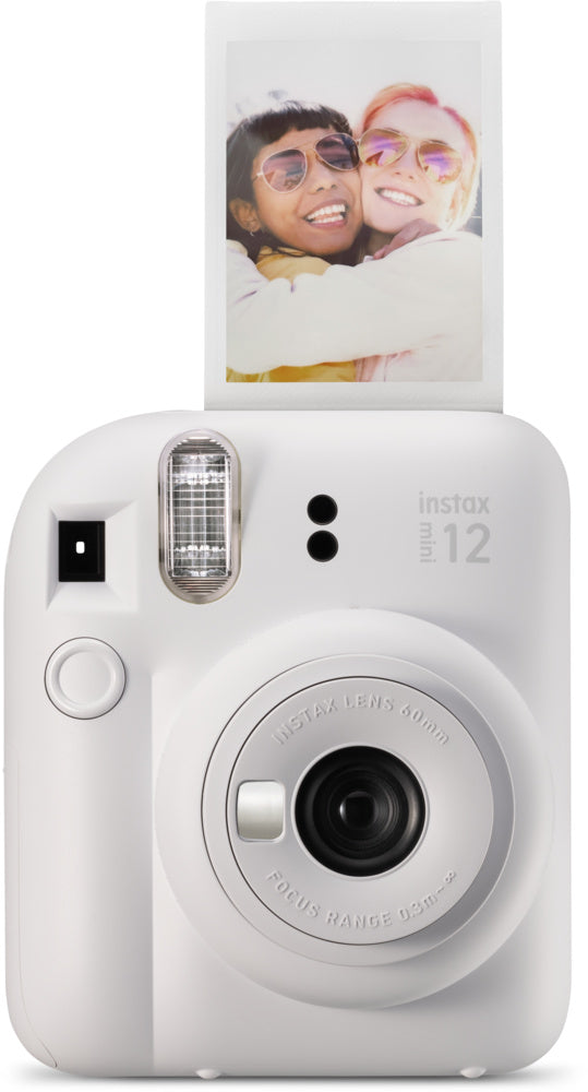 Fujifilm Instax Mini 12 Instant Camera Clay White