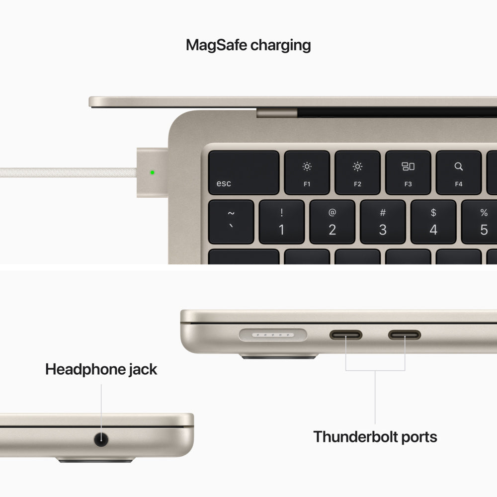 Apple MacBook Air MLY13C/A 13.6" Starlight French/English