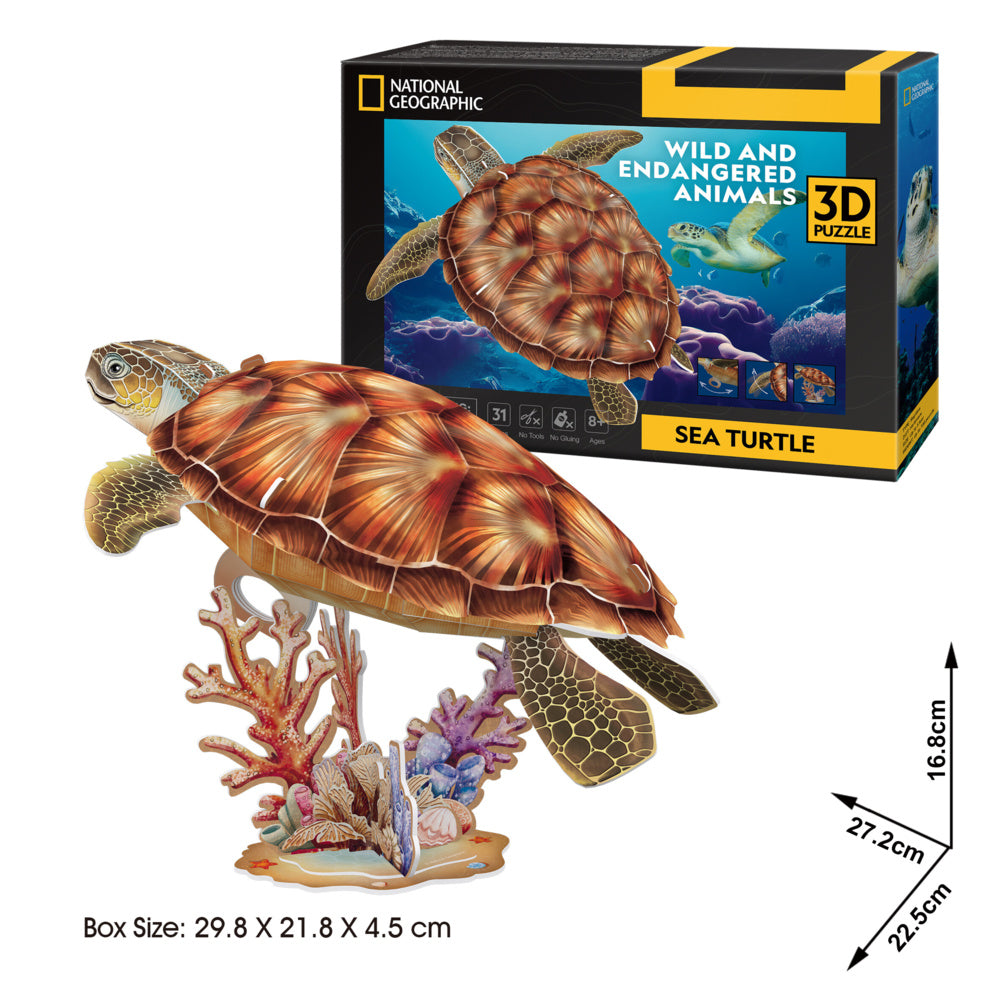 National Geographic 3D Puzzle Sea Turtle