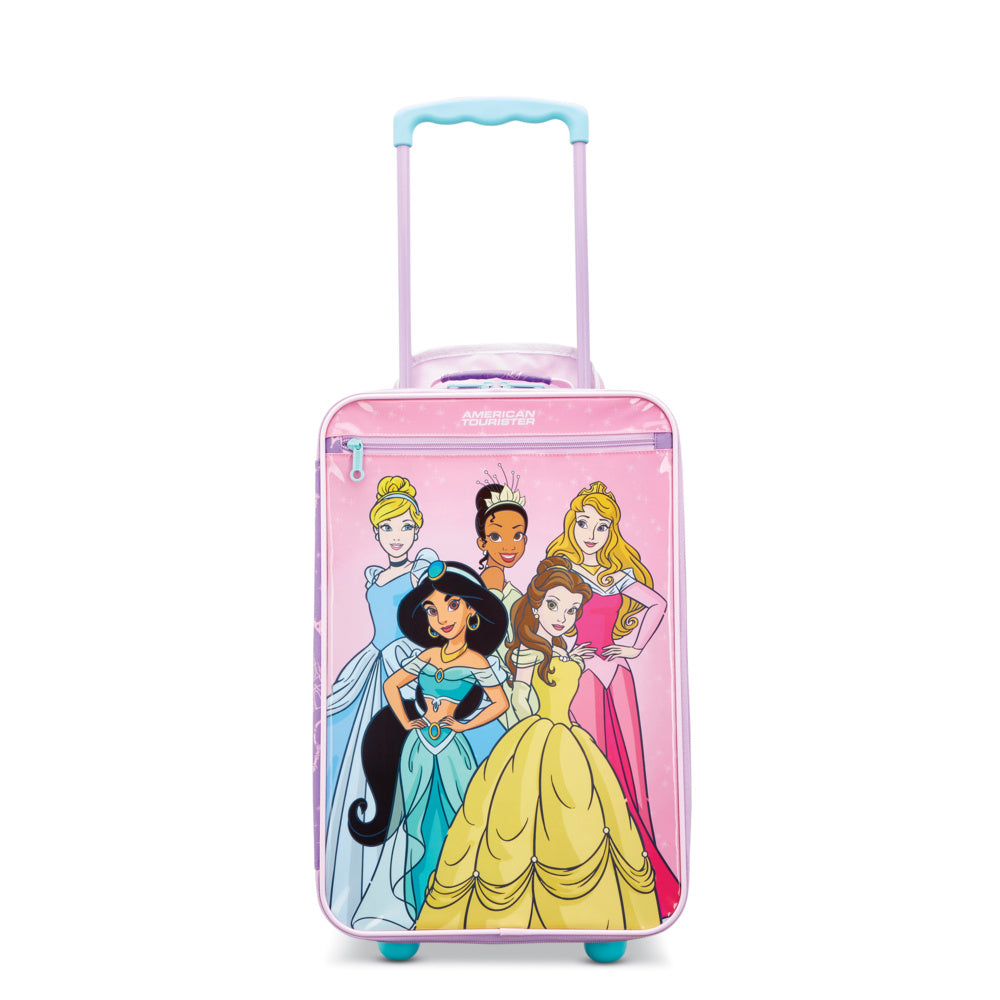 American Tourister Disney Kids 19&quot; Upright Softside Carry-on Luggage Princess