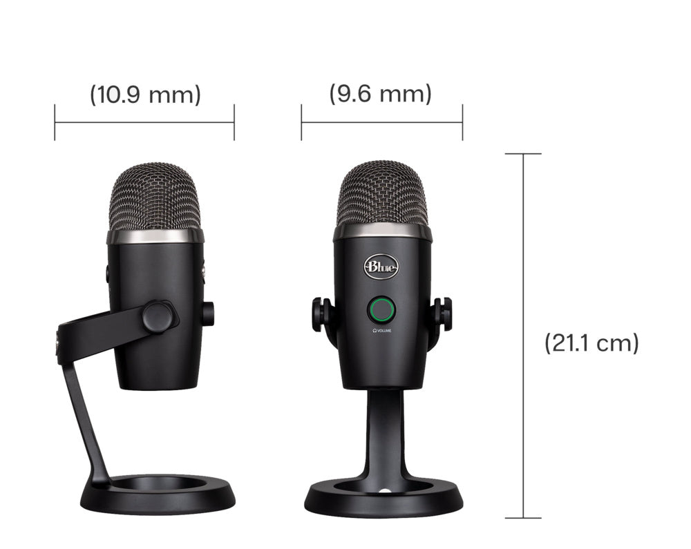 Blue Yeti Nano USB Microphone Black