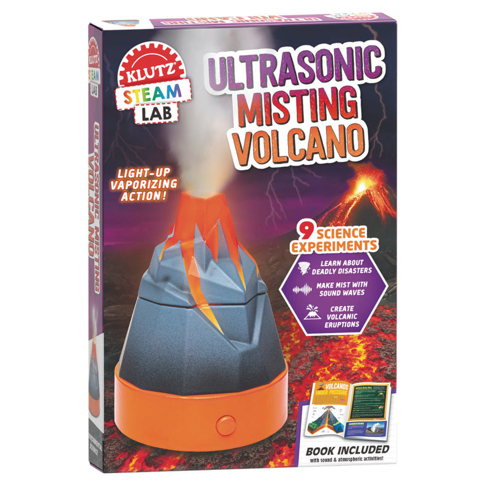 Klutz Steam Lab Ultrasonic Misting Volcano Kit