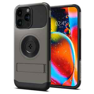 Spigen Slim Armor MagFit for iPhone 15 Pro Gunmetal