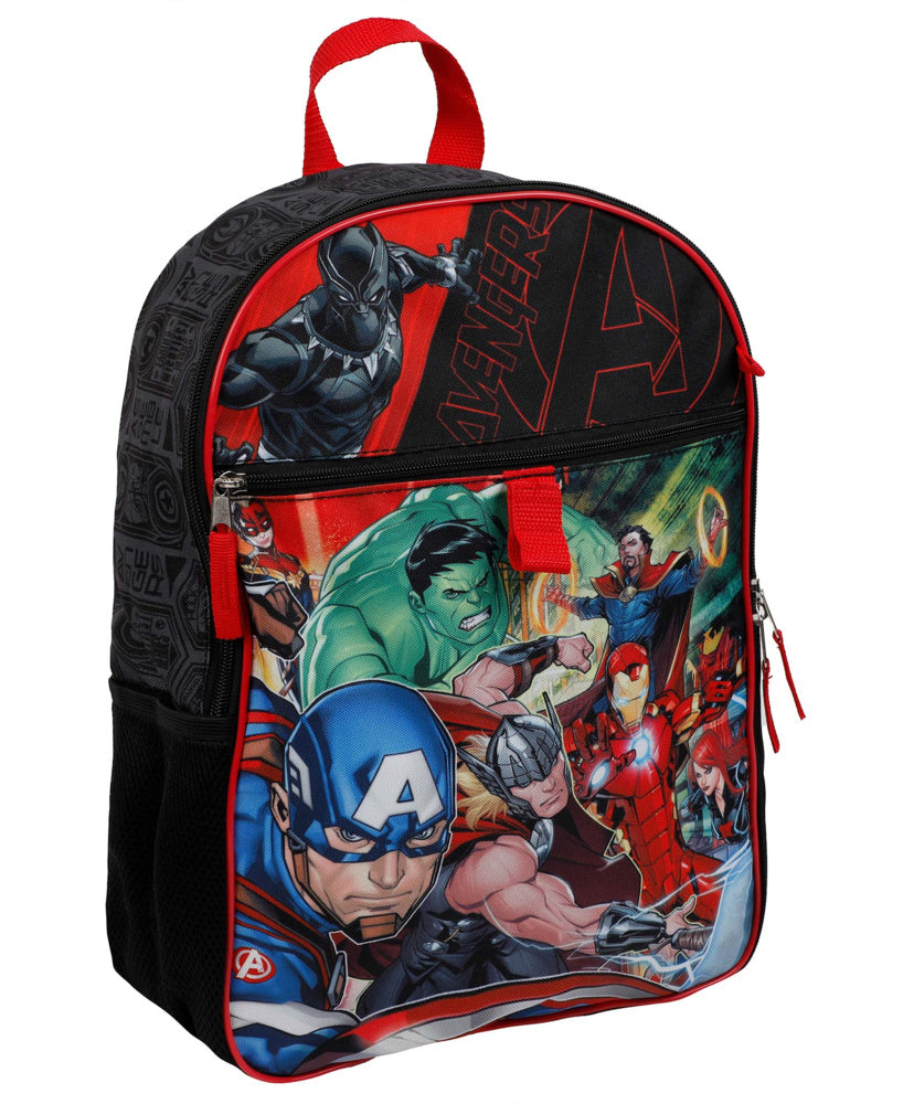 Bioworld Avengers 5-Piece Youth Backpack Set