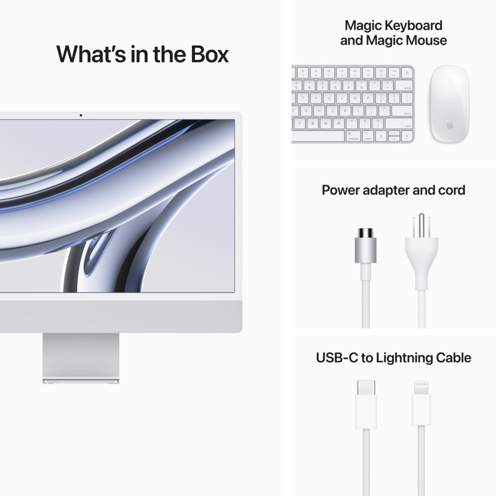 Apple iMac MQR93C/A 24" Silver French