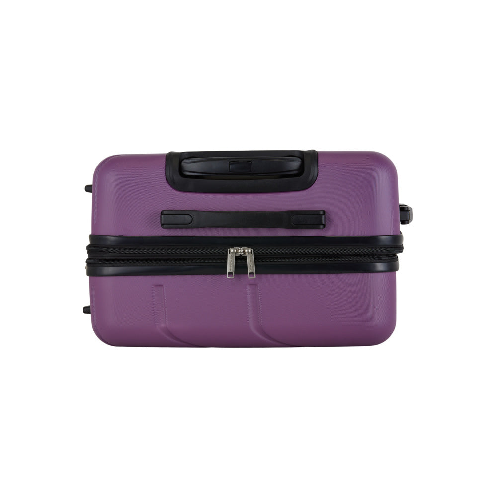 BondStreet Skyline 26" Hardside Spinner Luggage Purple