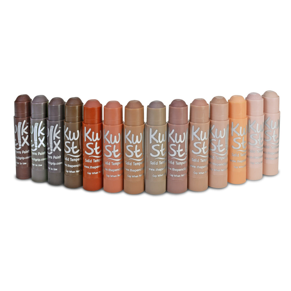 Kwik Stix Tempera Paint Sticks Global Skin Tone Set 14 Pack