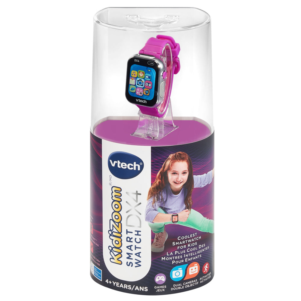 VTech KidiZoom DX4 Smartwatch Purple
