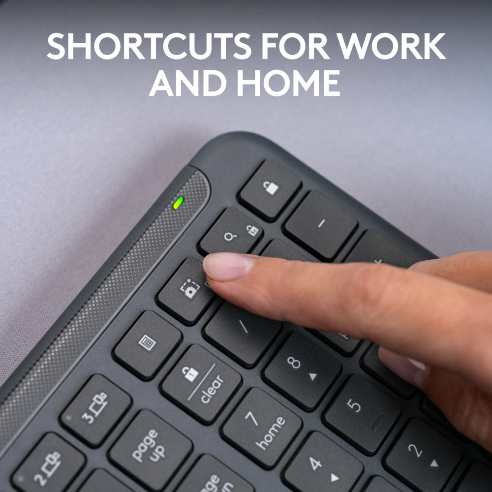Logitech Signature Slim K950 Wireless Keyboard Graphite