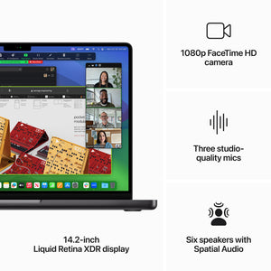 Apple MacBook Pro MRX33LL/A 14.2" Space Black