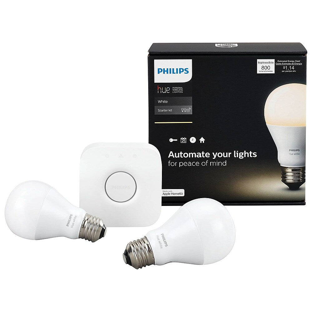 Philips Hue White Starter Kit 458983 Smart Lightbulb