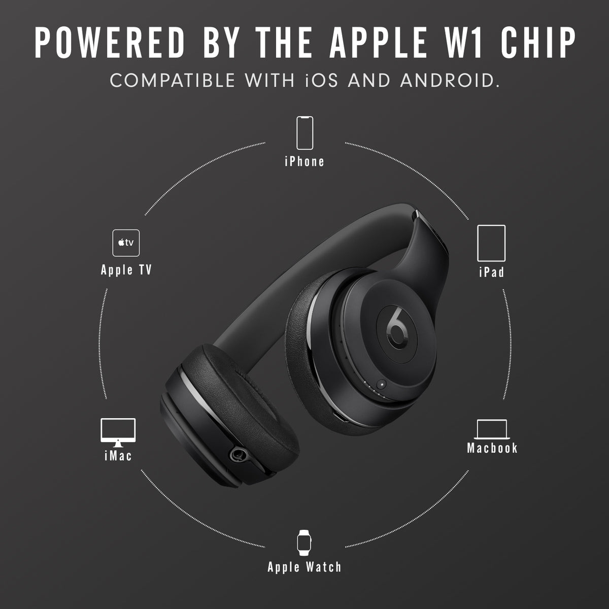 Beats Solo3 MX432LL/A Headphones Black