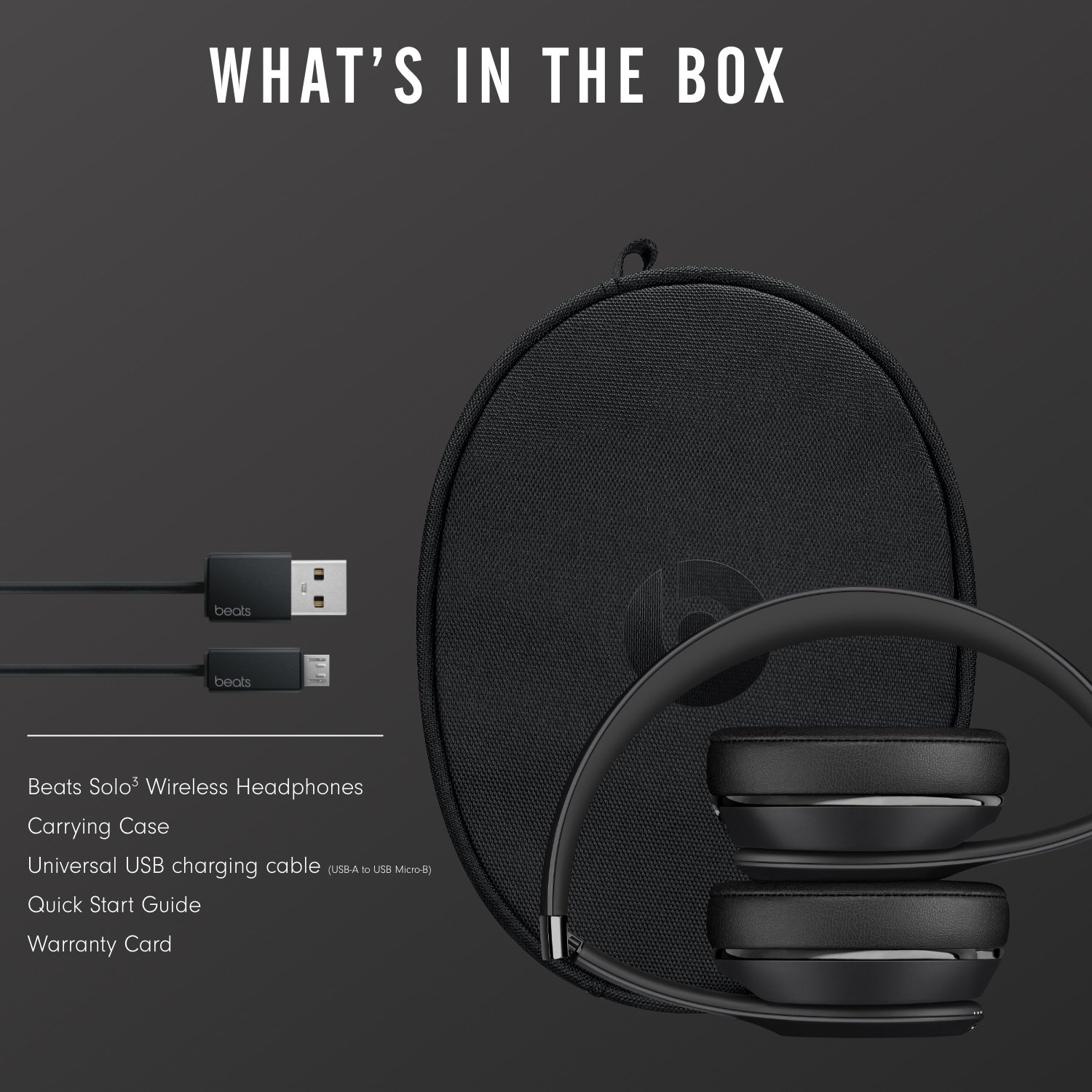 Beats Solo3 MX432LL/A Headphones Black