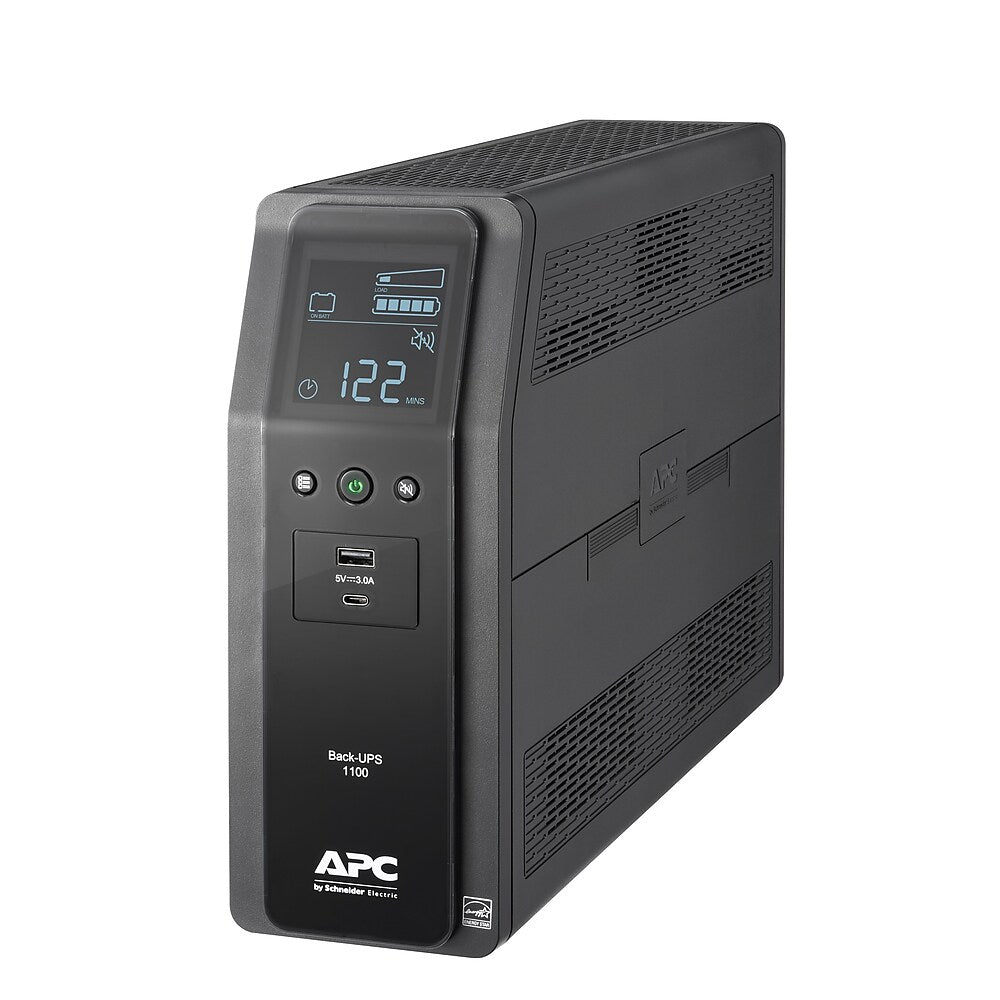 APC Back-UPS Pro 1500VA BN1500M2-CA Tower 10-Outlet Battery Backup