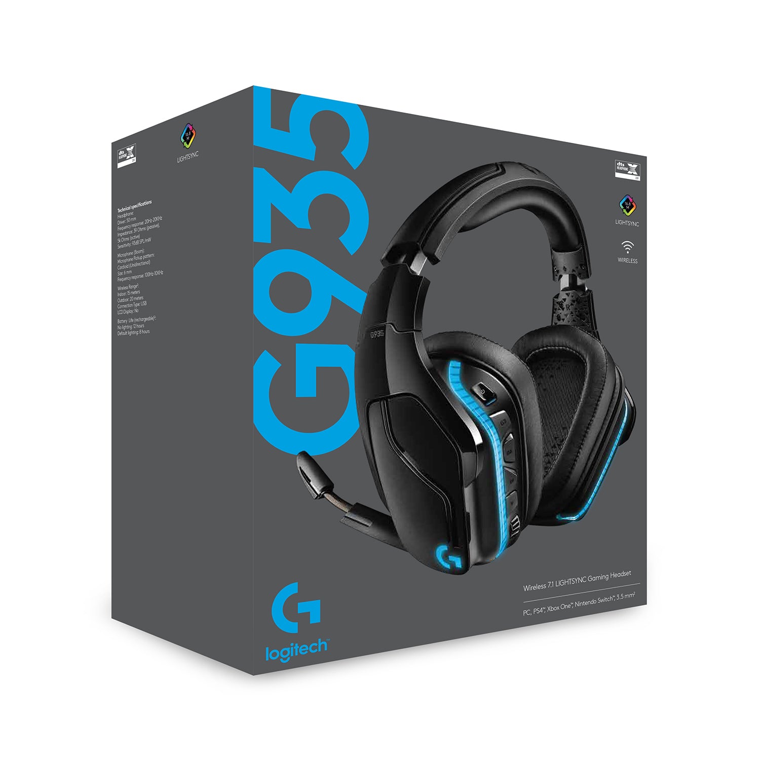 Logitech G935 981-000742 Gaming Headset