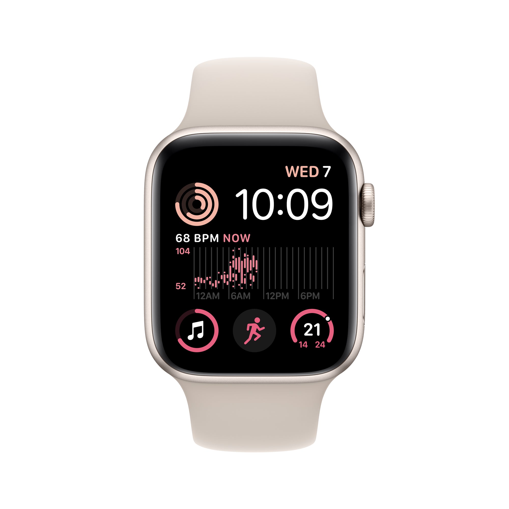 Apple Watch SE MNJX3VC/A 44mm Starlight