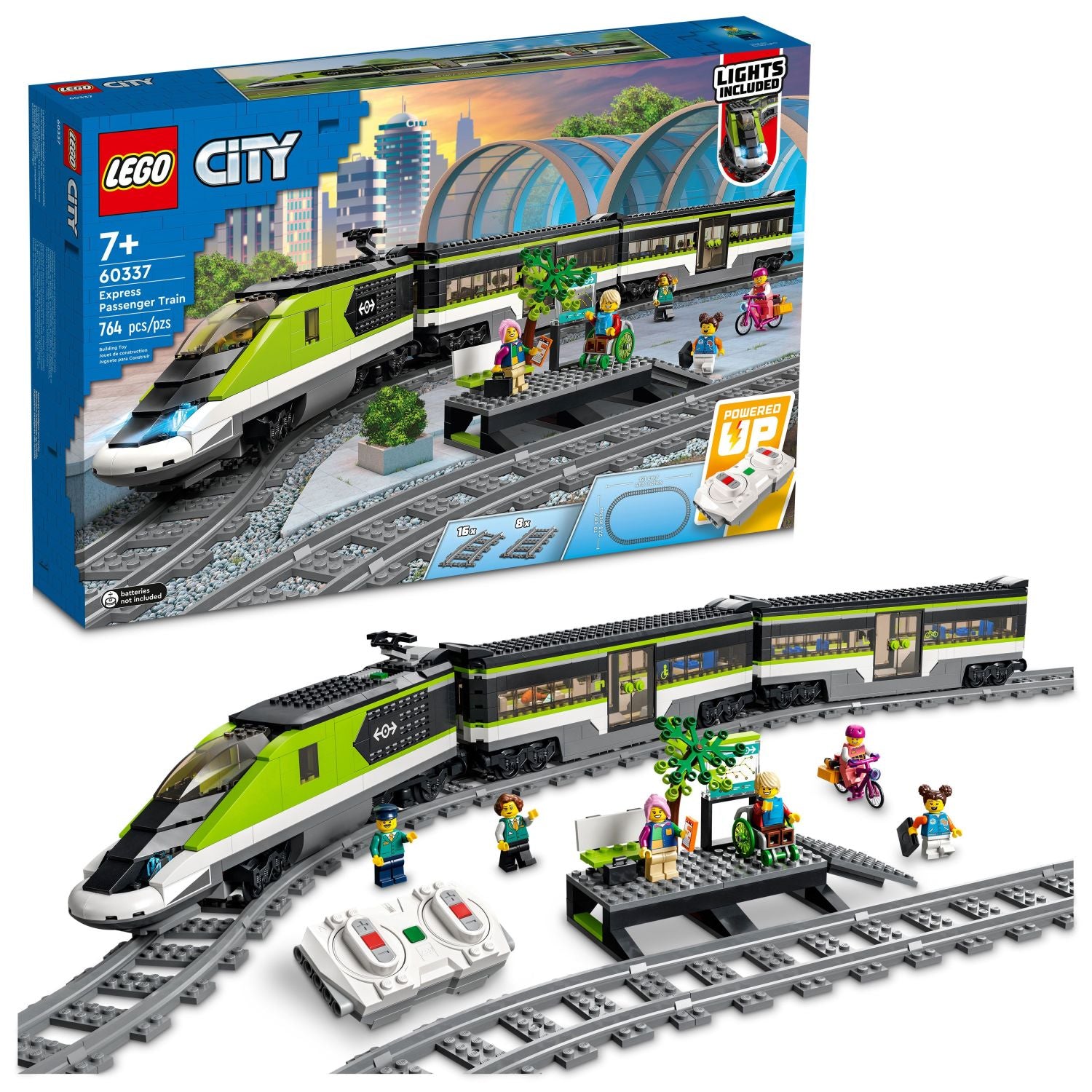 LEGO 60337 City Express Passenger Train Building Kit