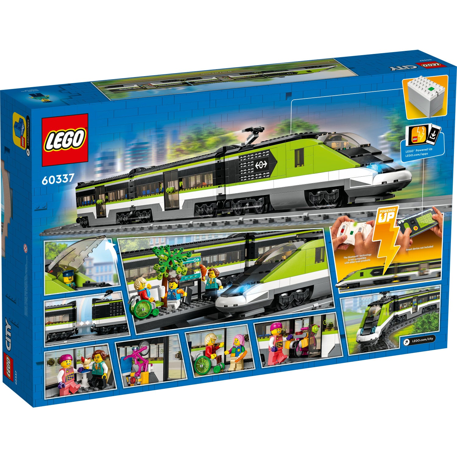 LEGO 60337 City Express Passenger Train Building Kit